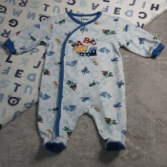 ❄️ 3m | Pekkle | ABC's Jumpsuit/Footies - Picture 1 of 5